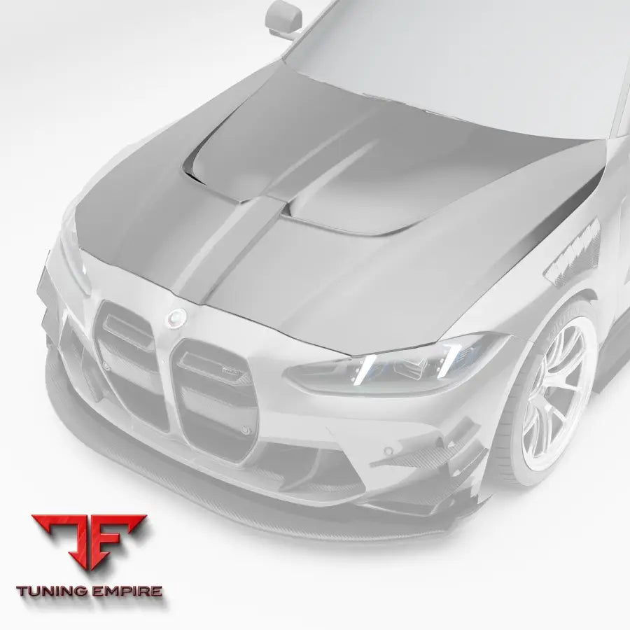 BMW M3 G80 CARBON FIBER RACE CAR HOOD