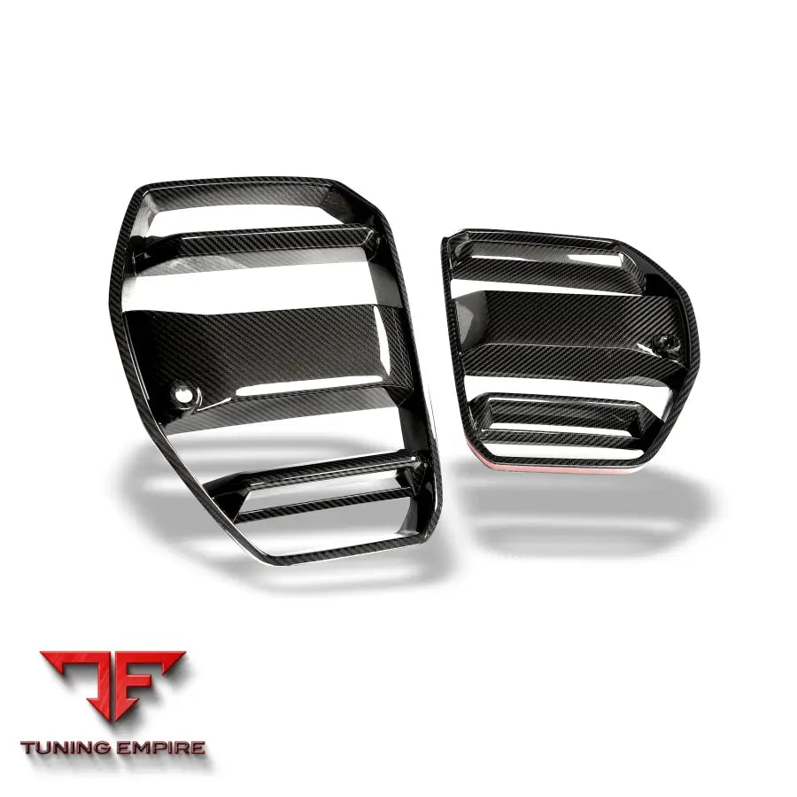BMW M3 G80 CARBON FIBER RACE FRONT GRILL (WITHOUT ACC)