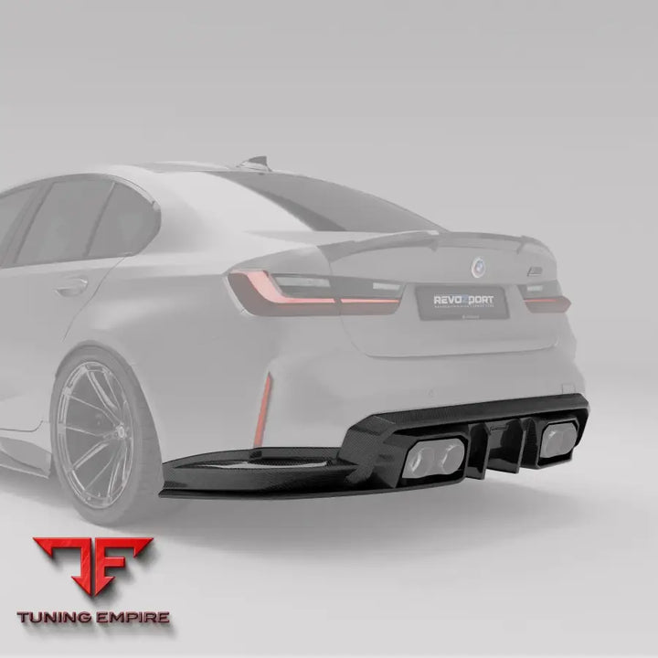 BMW M3 G80 CARBON FIBER REAR DIFFUSER