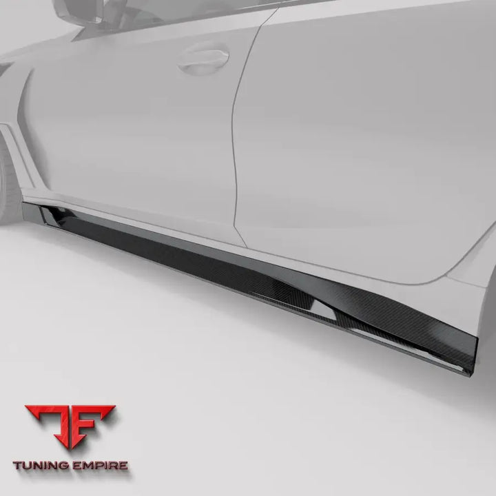 BMW M3 G80 CARBON FIBER SIDE SKIRTS
