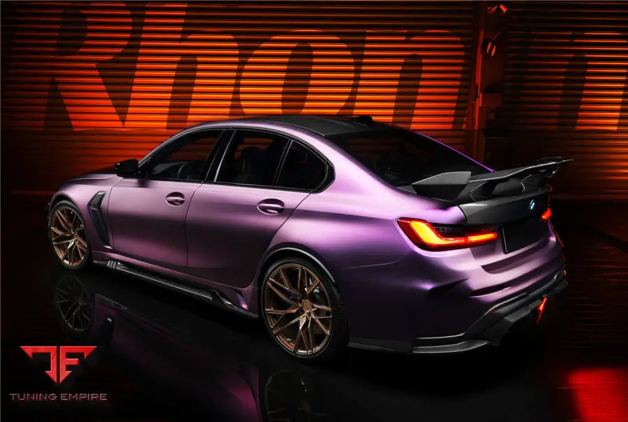 Bmw M3 G80 G20 Bkssii Style Carbon Fiber Trunk Spoiler Bsd