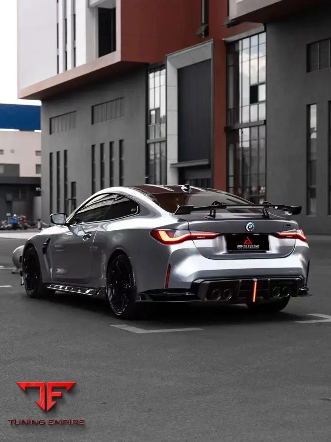 BMW M3 G80 G81 M4 G82 G83 AE V2 REAR DIFFUSER & CANARDS - Rear Diffuser