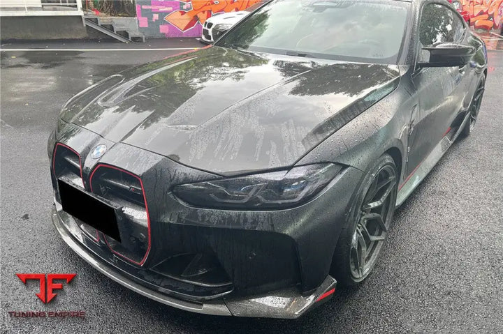 Bmw M3 G80/G81 M4 G82 & G83 Csl Style Dry Carbon Fiber Fornt Lip Bsd
