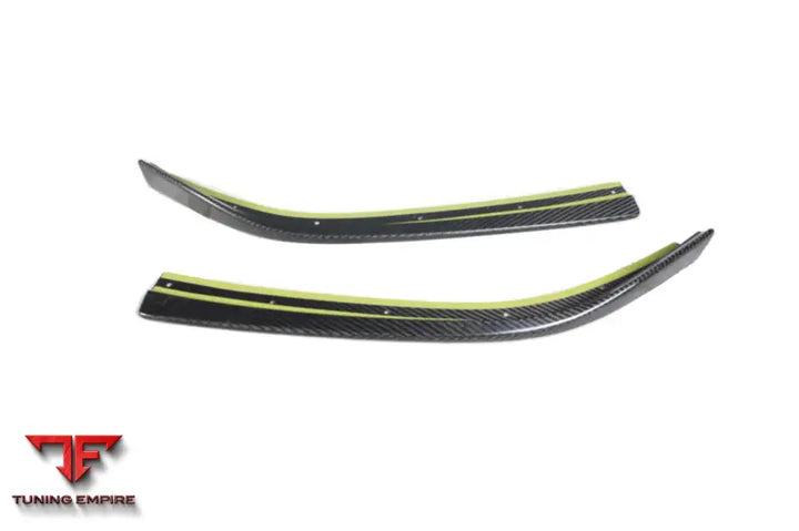 BMW M3 G80 & G81/M4 G82 & G83 D3 STYLE DRY CARBON FIBER FORNT LIP SPLITTER WITH WINGLETS BSD
