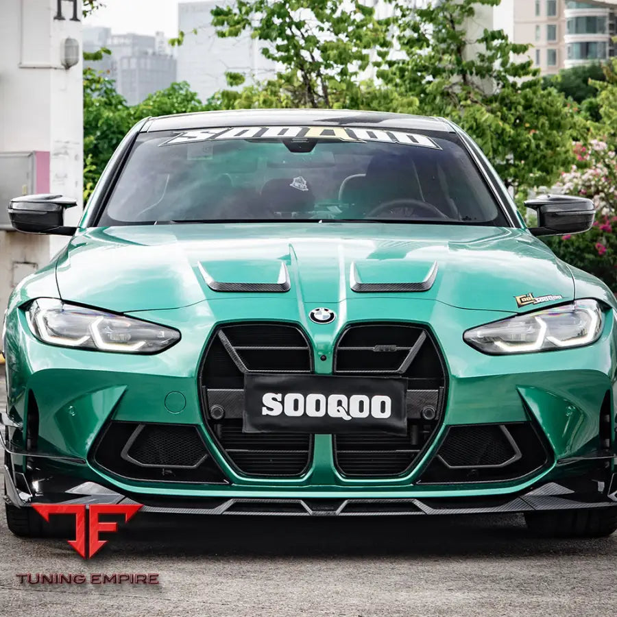 BMW M3 G80 M4 G82 FRONT GRILLE IN PREPREG CARBON FIBRE (V1) - Carbon Fibre Parts