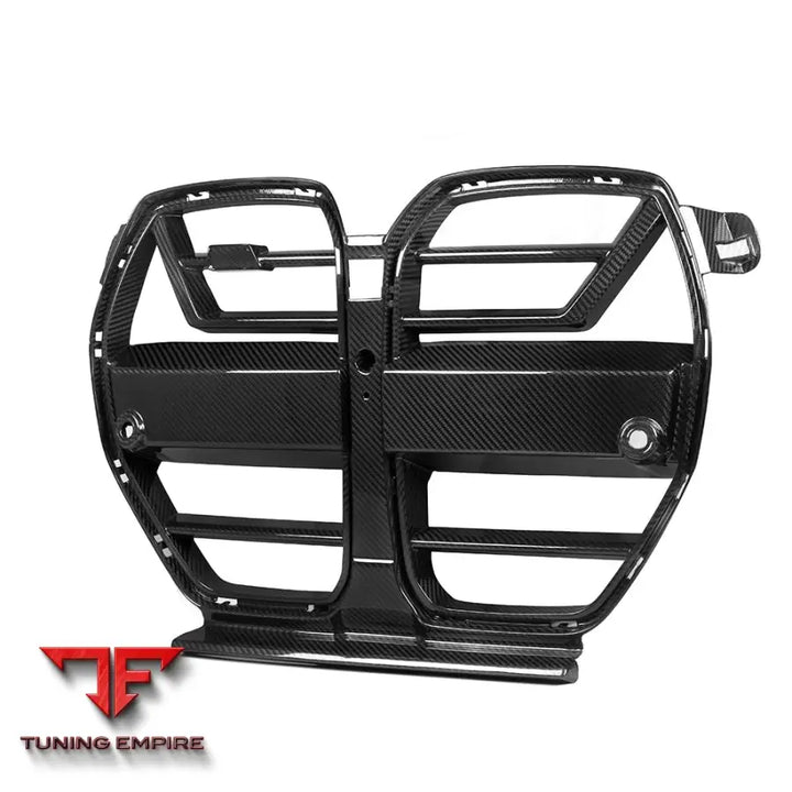 BMW M3 G80 M4 G82 FRONT GRILLE IN PREPREG CARBON FIBRE (V1) - Carbon Fibre Parts