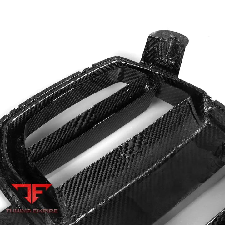 BMW M3 G80 M4 G82 FRONT GRILLE IN PREPREG CARBON FIBRE (V2) - Carbon Fibre Parts