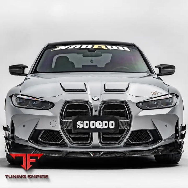 BMW M3 G80 M4 G82 FRONT GRILLE IN PREPREG CARBON FIBRE (V2) - Carbon Fibre Parts