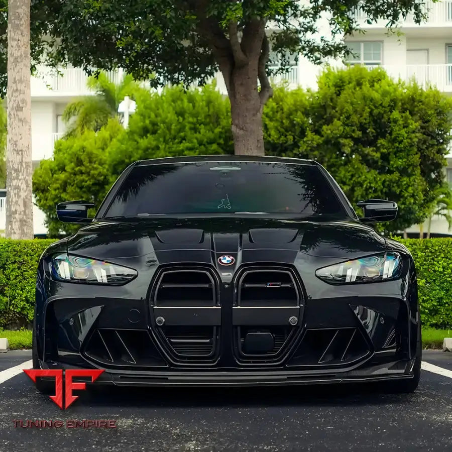 BMW M3 G80 M4 G82 FRONT GRILLE W/ACC IN PREPREG CARBON FIBRE (V2) - Carbon Fibre Parts