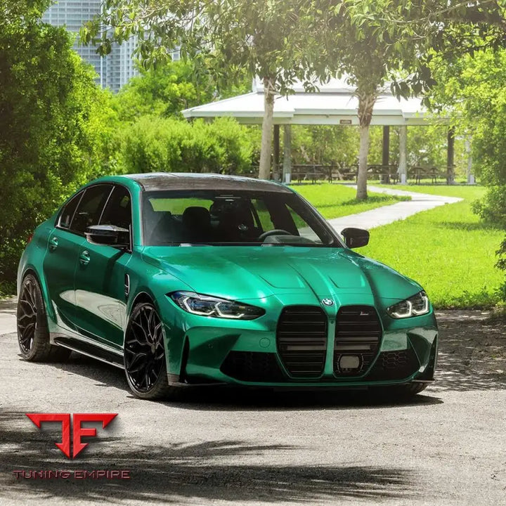 BMW M3 G80 VOSSEN HF-2 SATIN BLACK WHEELS