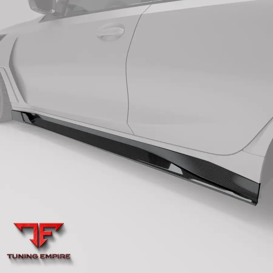 BMW M3 G81 CARBON FIBER SIDE SKIRTS