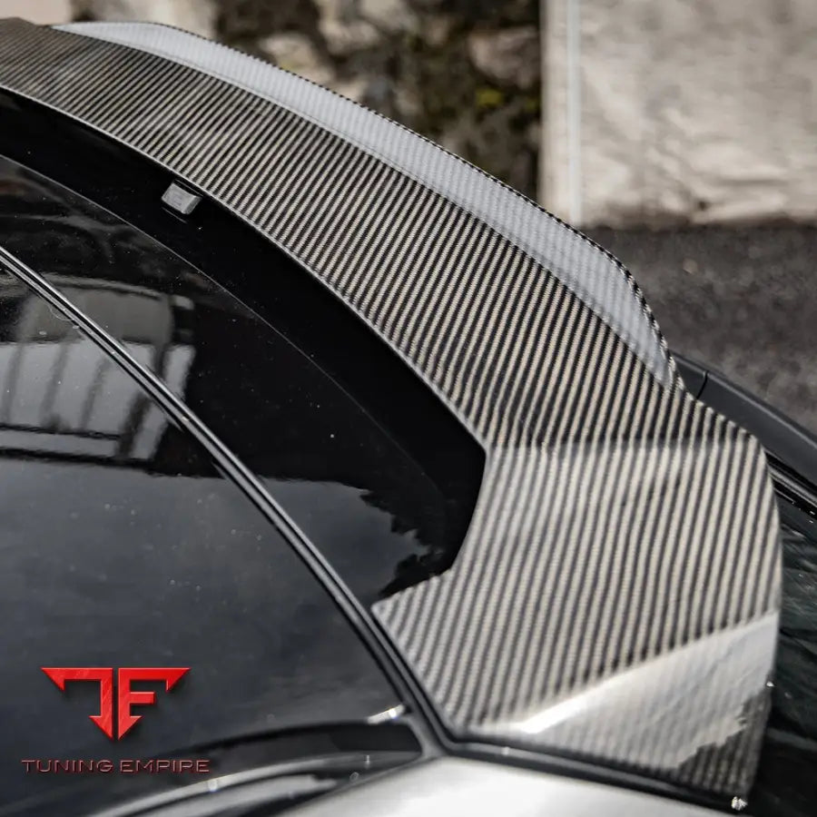 BMW M3 G81 TOP SPOILER IN PREPREG CARBON FIBRE (V1) - Carbon Fibre Parts