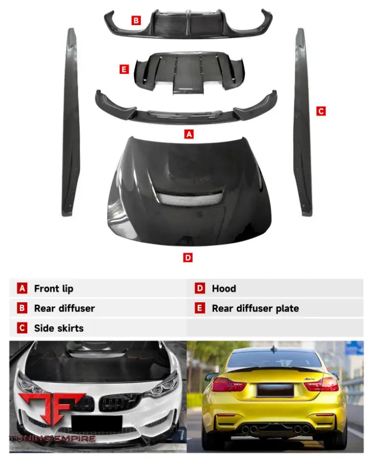 BMW M3/M4 F80/F82 BODY KIT 2014Y+