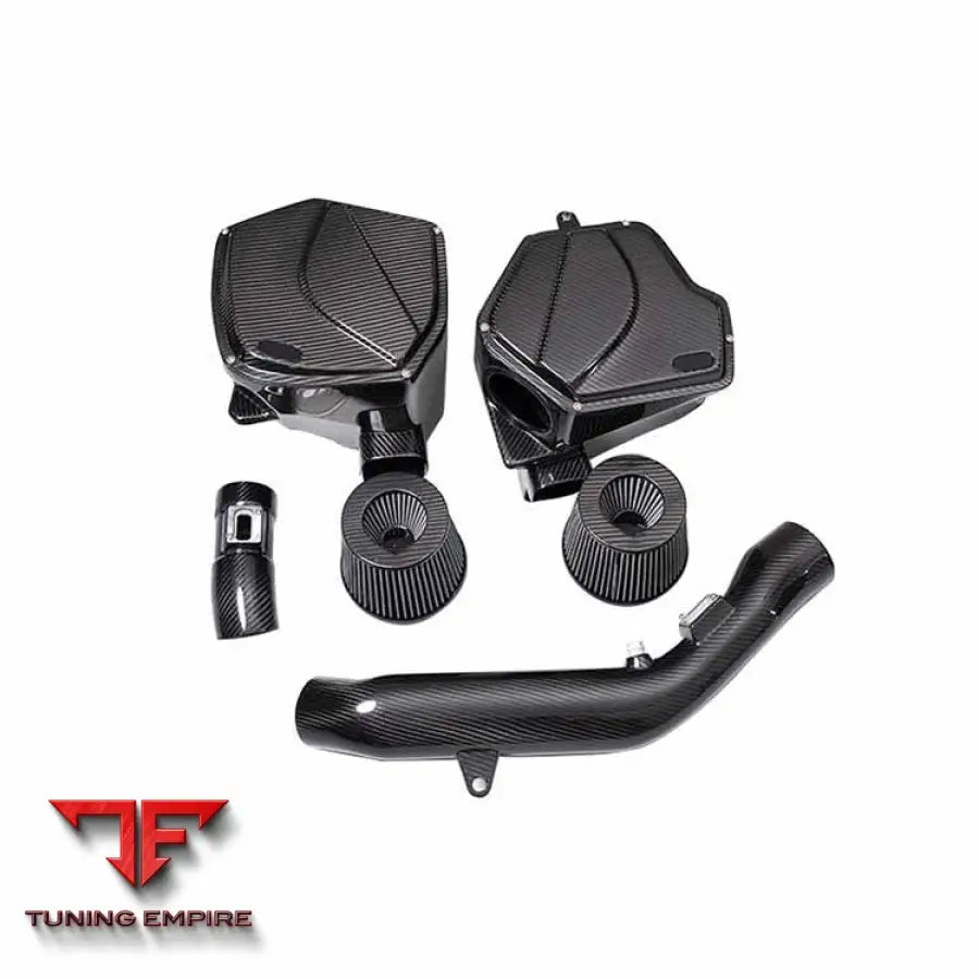 BMW M3/M4 F80 F82 CARBON FIBER COLD AIR INTAKE BOX PIPE 2018-2021Y