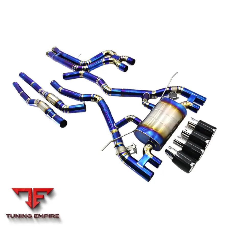 BMW M3/M4 F80/F82/F8X S55 3.0T CATBACK TITANIUM EXHAUST SYSTEM 2014-2018