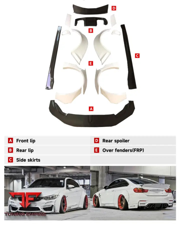 BMW M3/M4 F80/F82 LB BODY KIT 2013Y+
