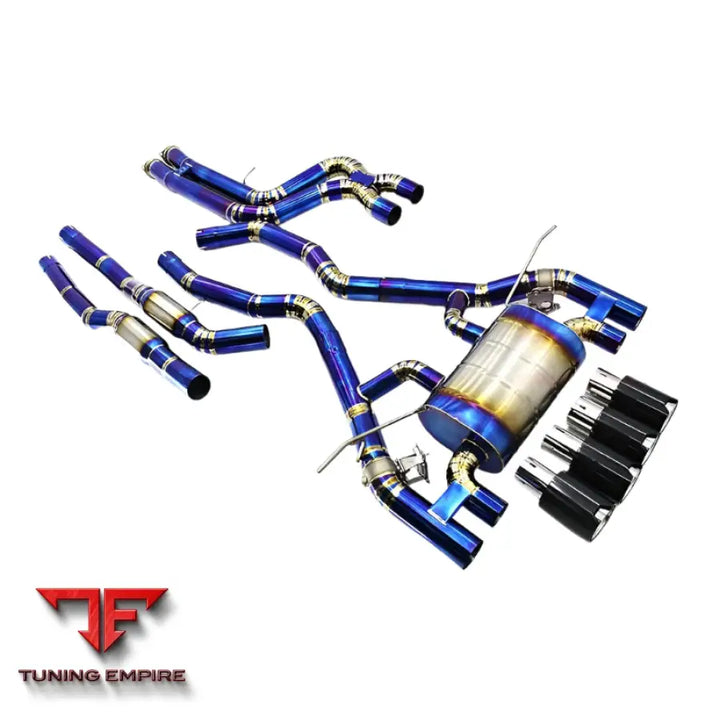 BMW M3/M4 F80/F8X S55 3.0T CATBACK TITANIUM EXHAUST SYSTEM 2014-2018