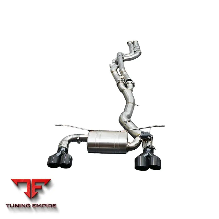BMW M3/M4 F82 STAINLESS STEEL CATBACK RAZOR EXHAUST WITH MUFFLER VALVE