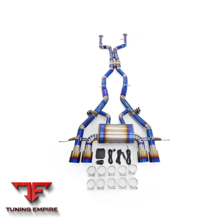 BMW M3/M4 G80 G82 3.0T S58 V6 TITANIUM CATBACK RAZOR EXHAUST WITH MUFFLER VALVE