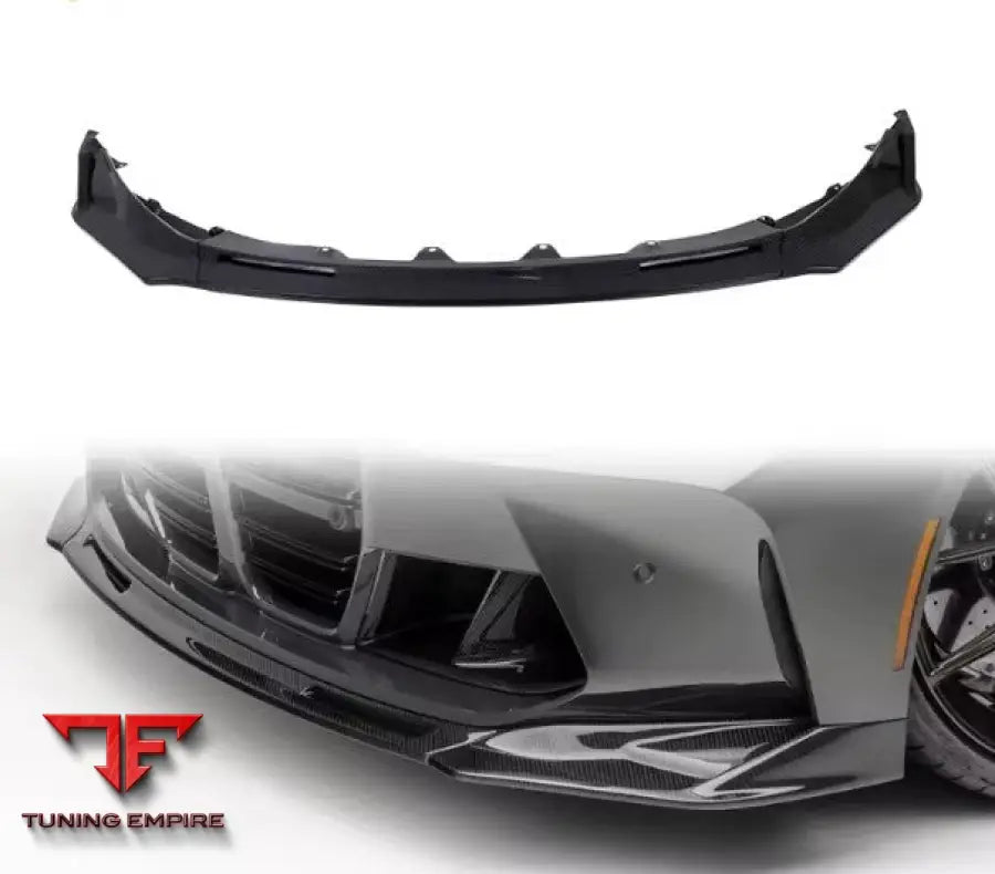 BMW M3/M4 G80 G82 CARBON FIBER FRONT BUMPER LIP