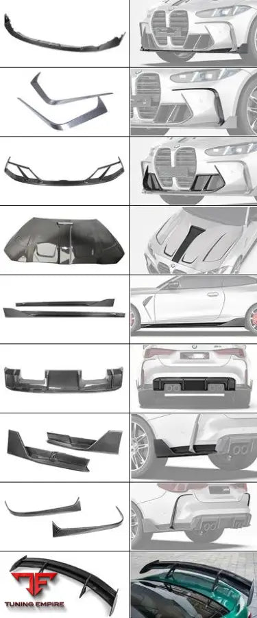 BMW M3|M4 G80/G82/G83 CARBON FIBER KIT