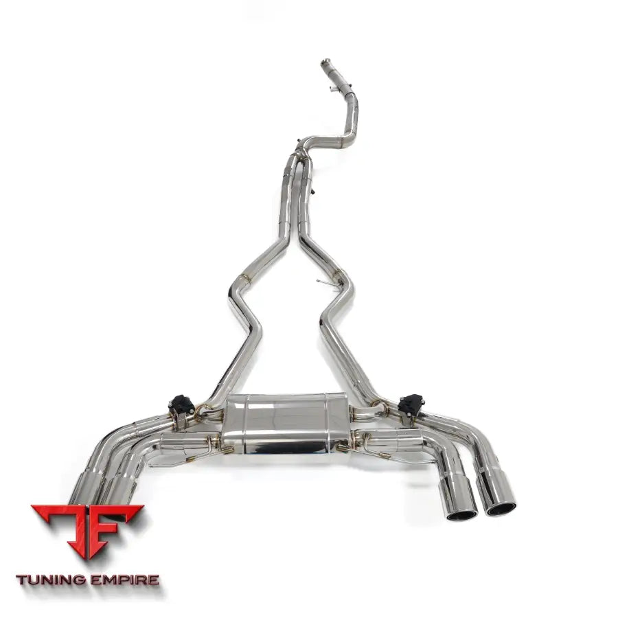 BMW M340i G20/G28 3.0T B58 STAINLESS STEEL CATBACK RAZOR EXHAUST WITH MUFFLER VALVE