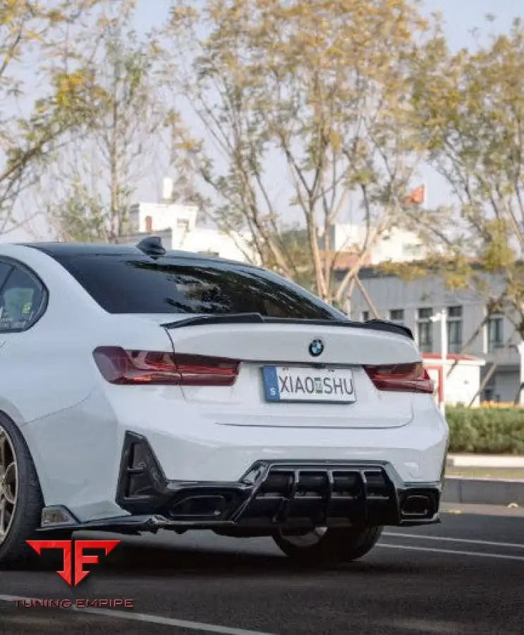 BMW M340I LCI G20 G21 2023-ON ABS AE V3 REAR DIFFUSER & CANARDS - Rear Diffuser