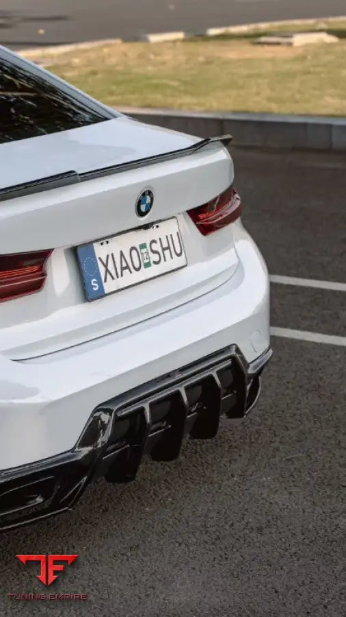 BMW M340I LCI G20 G21 2023-ON ABS AE V3 REAR DIFFUSER & CANARDS - Rear Diffuser