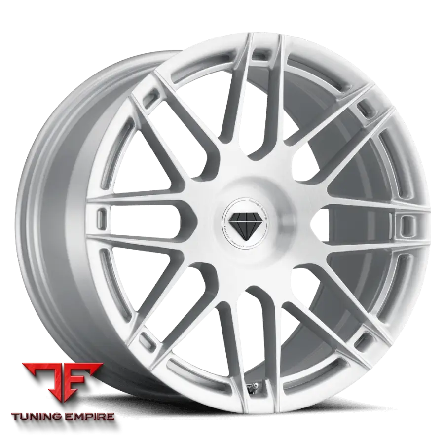 BMW M4 CS BLAQUE DIAMOND BD-F12 BRUSHED SILVER WHEELS