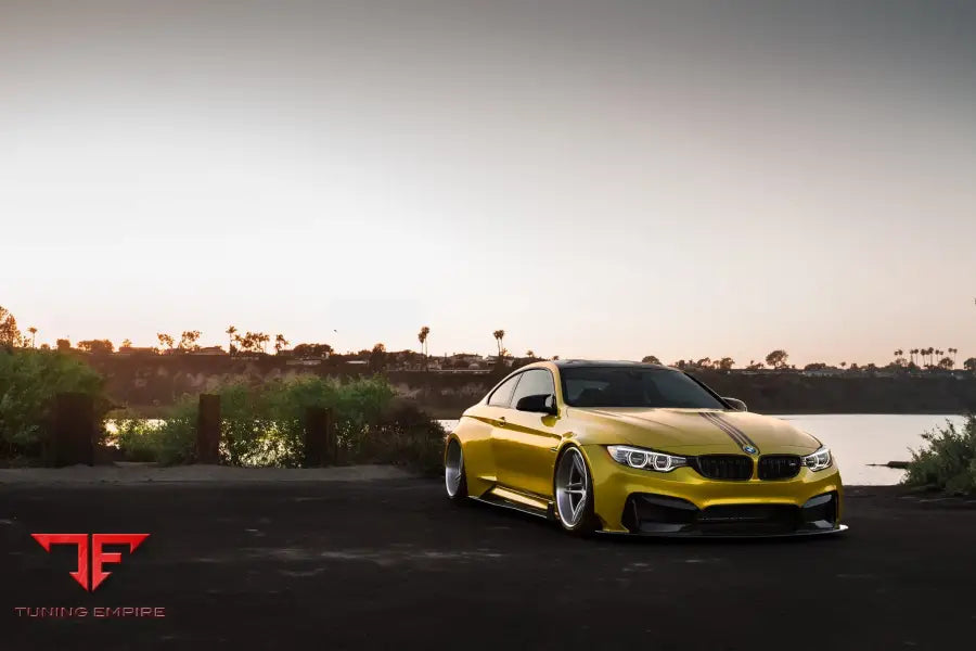 BMW M4 FORGED WHEELS AND EXHAUST SYSTEM