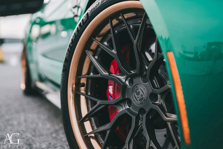 BMW M4 G82 on custom forged wheels