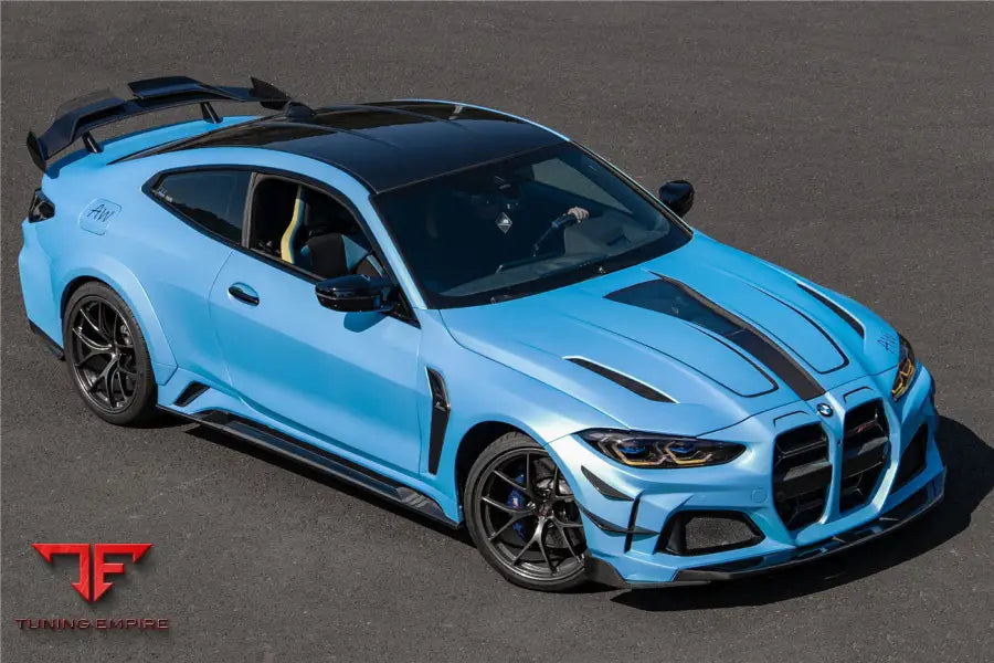 Bmw M4 G82 & 4 Series G22 Bkssii Style Carbon Fiber Trunk Spoiler Bsd