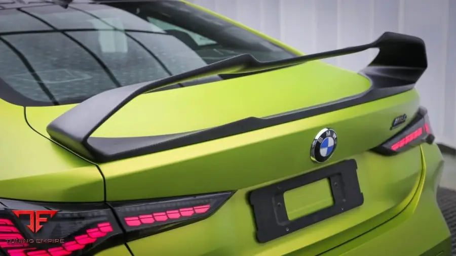 BMW M4 G82 G22 Coupe AE Design rear wing