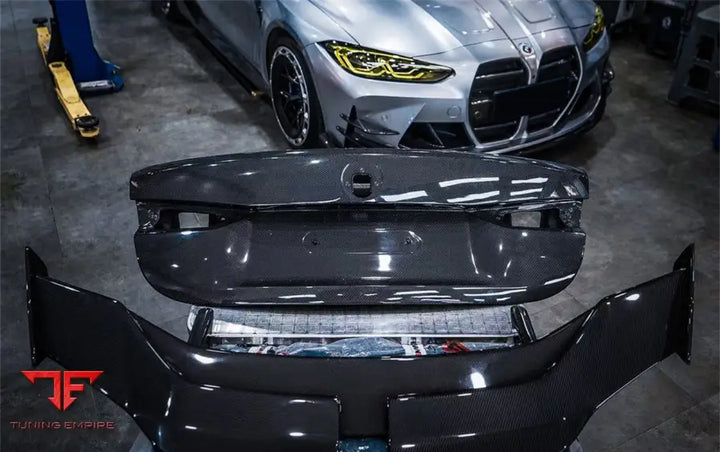Bmw M4 G82 & 4 Series G22 Oe Style Carbon Fiber Trunk Bsd
