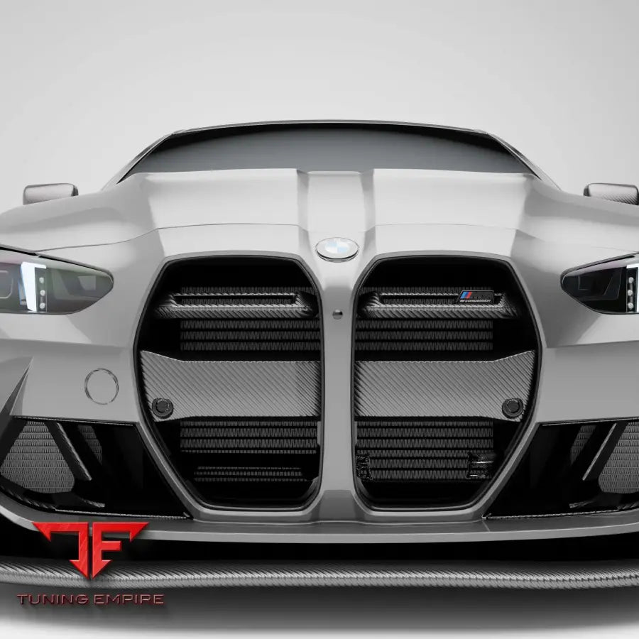 BMW M4 G82 CARBON FIBER AERO FRONT GRILL (WITH ACC)