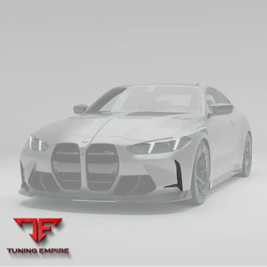 BMW M4 G82 CARBON FIBER FRONT BUMPER CANARDS