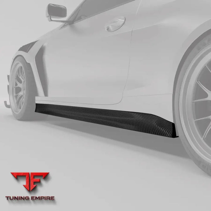 BMW M4 G82 CARBON FIBER RACE SIDE SKIRTS