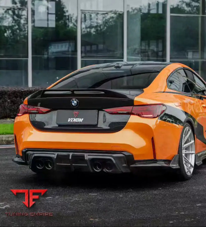 BMW M4 G82 carbon rear diffuser