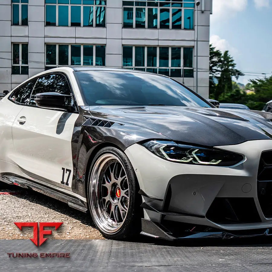 BMW M4 G82 SIDE FENDERS IN PREPREG CARBON FIBRE - Carbon Fibre Parts