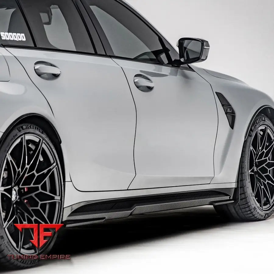 BMW M4 G82 SIDE SKIRT IN PREPREG CARBON FIBRE - Carbon Fibre Parts