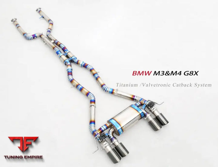 Bmw M4 G82 Titanium Valvetronic Exhaust System