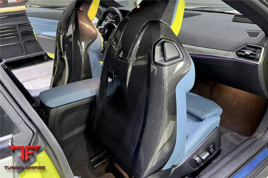 Bmw M4 G82G83 Oe Style Carbon Fiber Seat-Back Cover Replacement Bsd