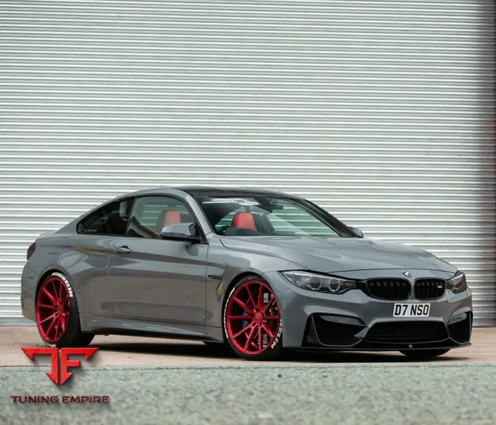 BMW M4 VOSSEN VFS1 CUSTOM RED WHEELS