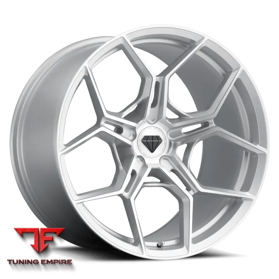 BMW M440i BLAQUE DIAMOND BD-F25 BRUSHED SILVER WHEELS