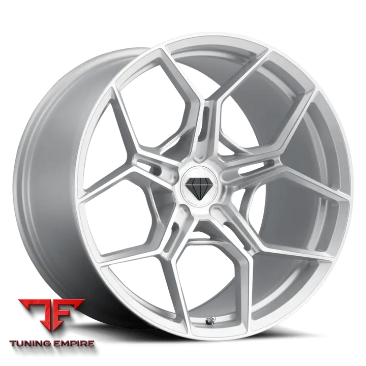 BMW M440i BLAQUE DIAMOND BD-F25 BRUSHED SILVER WHEELS