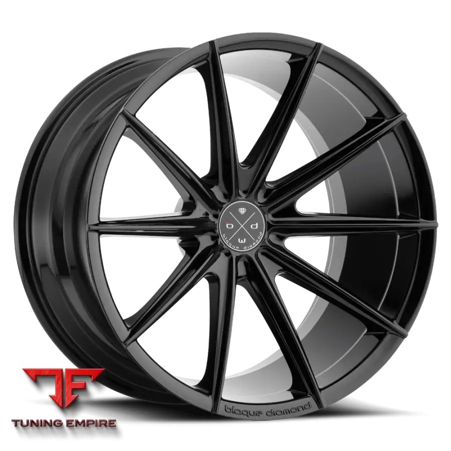 BMW M5 BLAQUE DIAMOND BD-11 GLOSS BLACK WHEELS