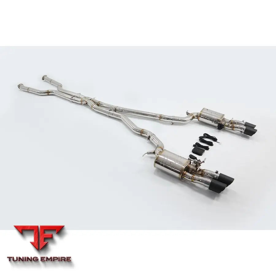 BMW M5 E60/E61 S85 5.0 V8 STAINLESS STEEL CATBACK RAZOR EXHAUST WITH MUFFLER VALVE