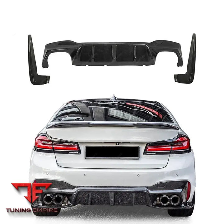 BMW M5 F90 CARBON FIBER REAR DIFFUSER