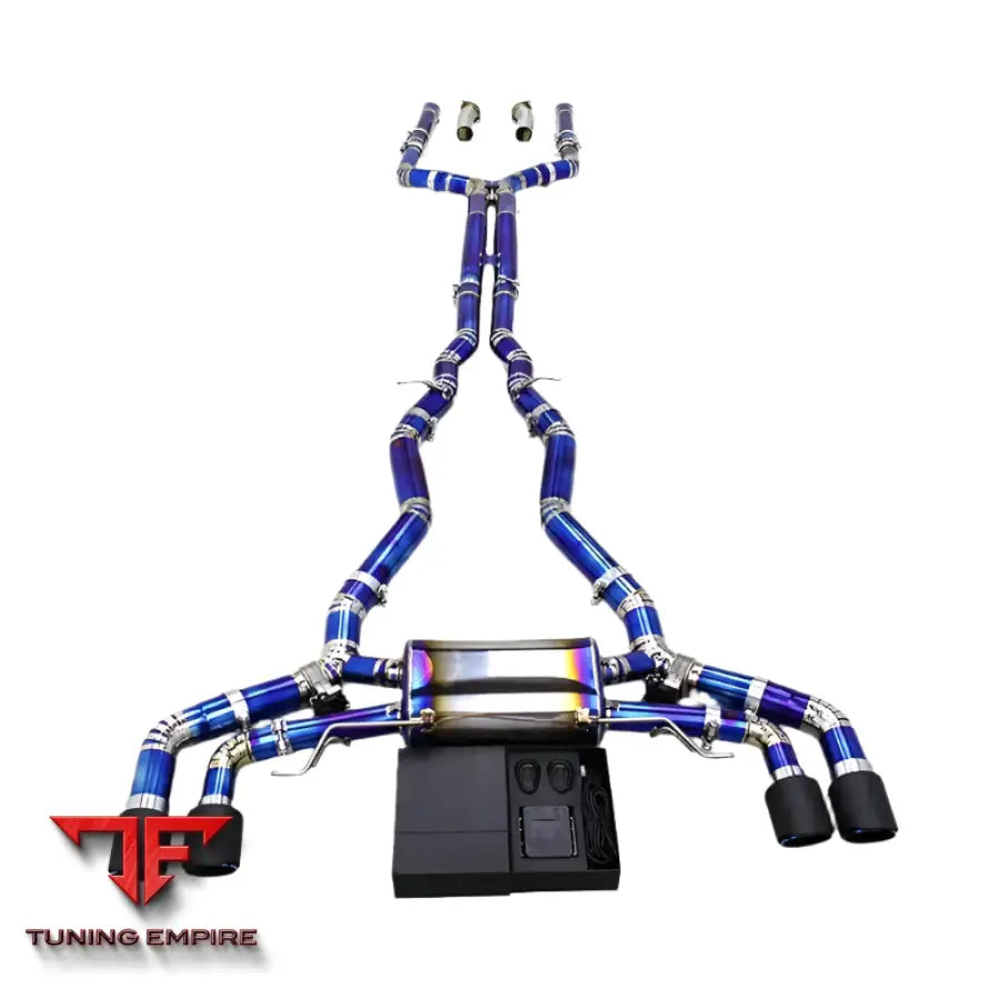 BMW M5 F90 LCI 4.4T CATBACK TITANIUM VALVED EXHAUST SYSTEM 2018-2024