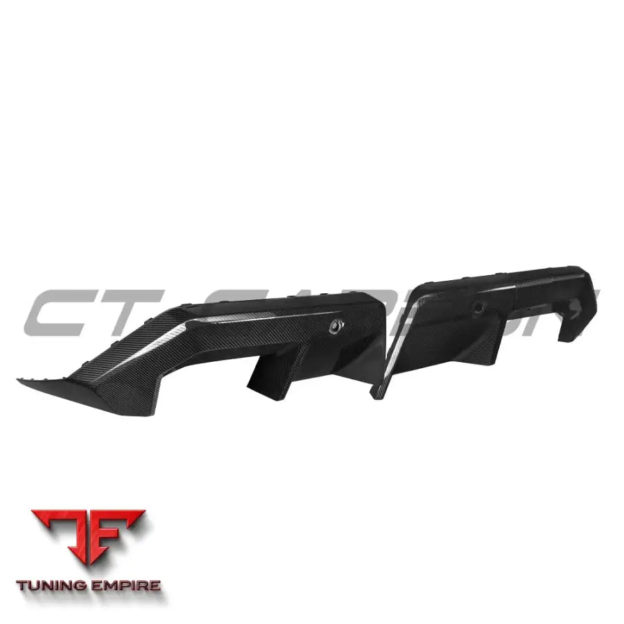 BMW G90 carbon diffuser
